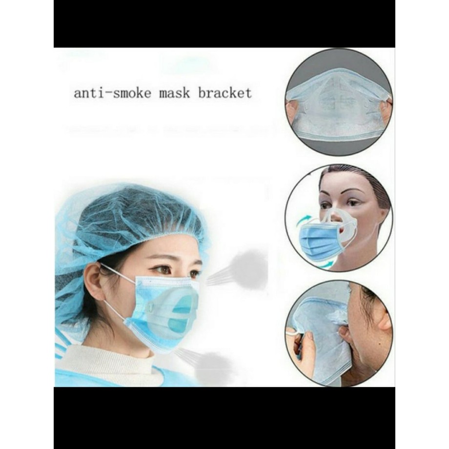 PENYANGGA MASKER  MASK BRACKET SILIKON SIRKULASI UDARA