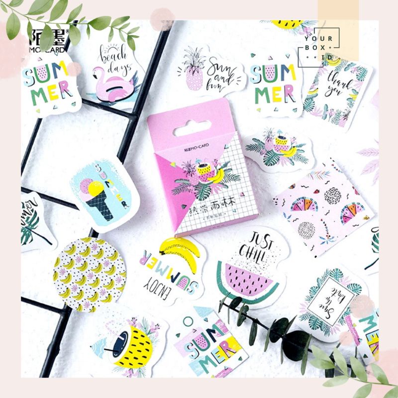 

Sticker Set - Summer Vibes / Journal / Bujo / Label Stiker