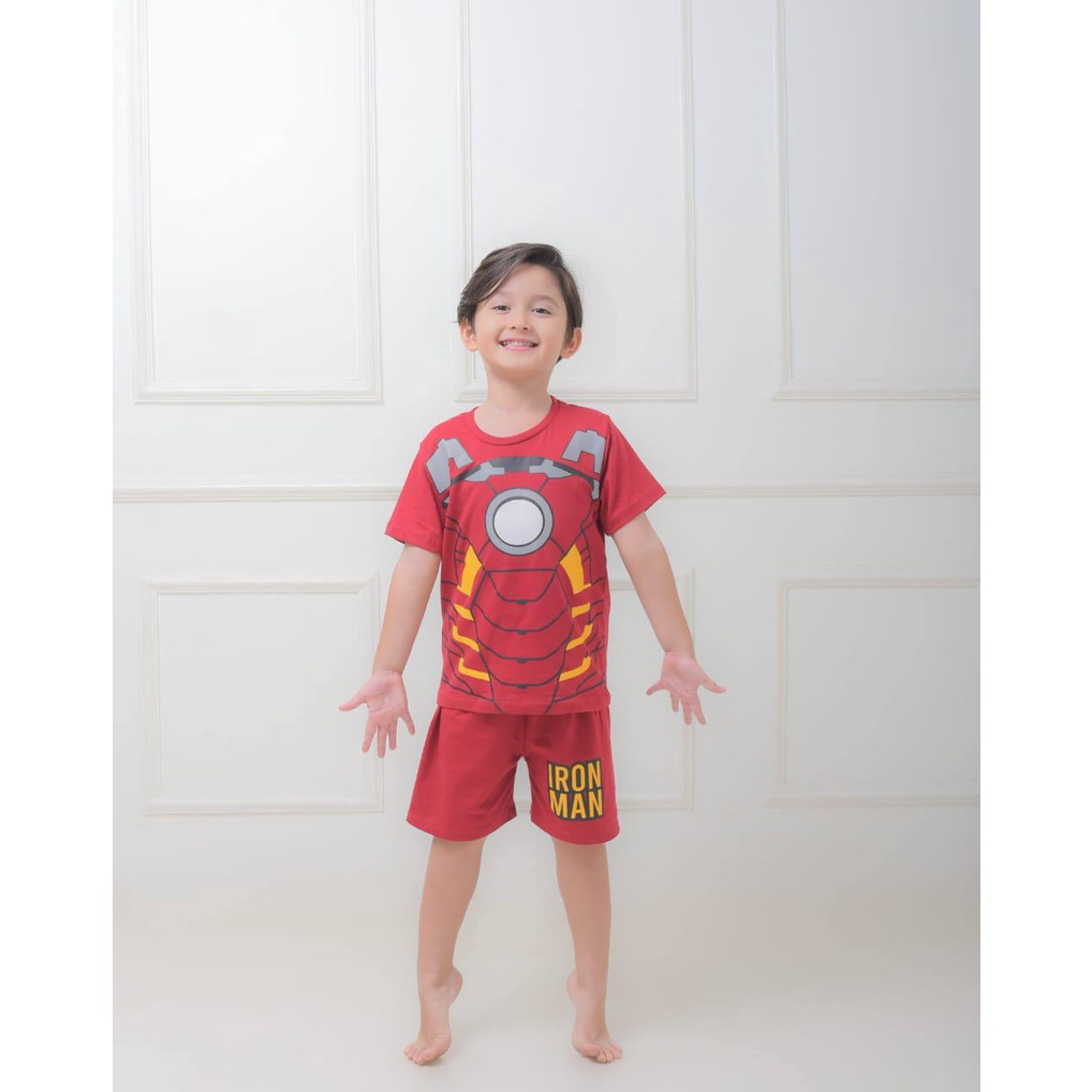 Setelan anak Mix Superhero Astronot by Silver kids