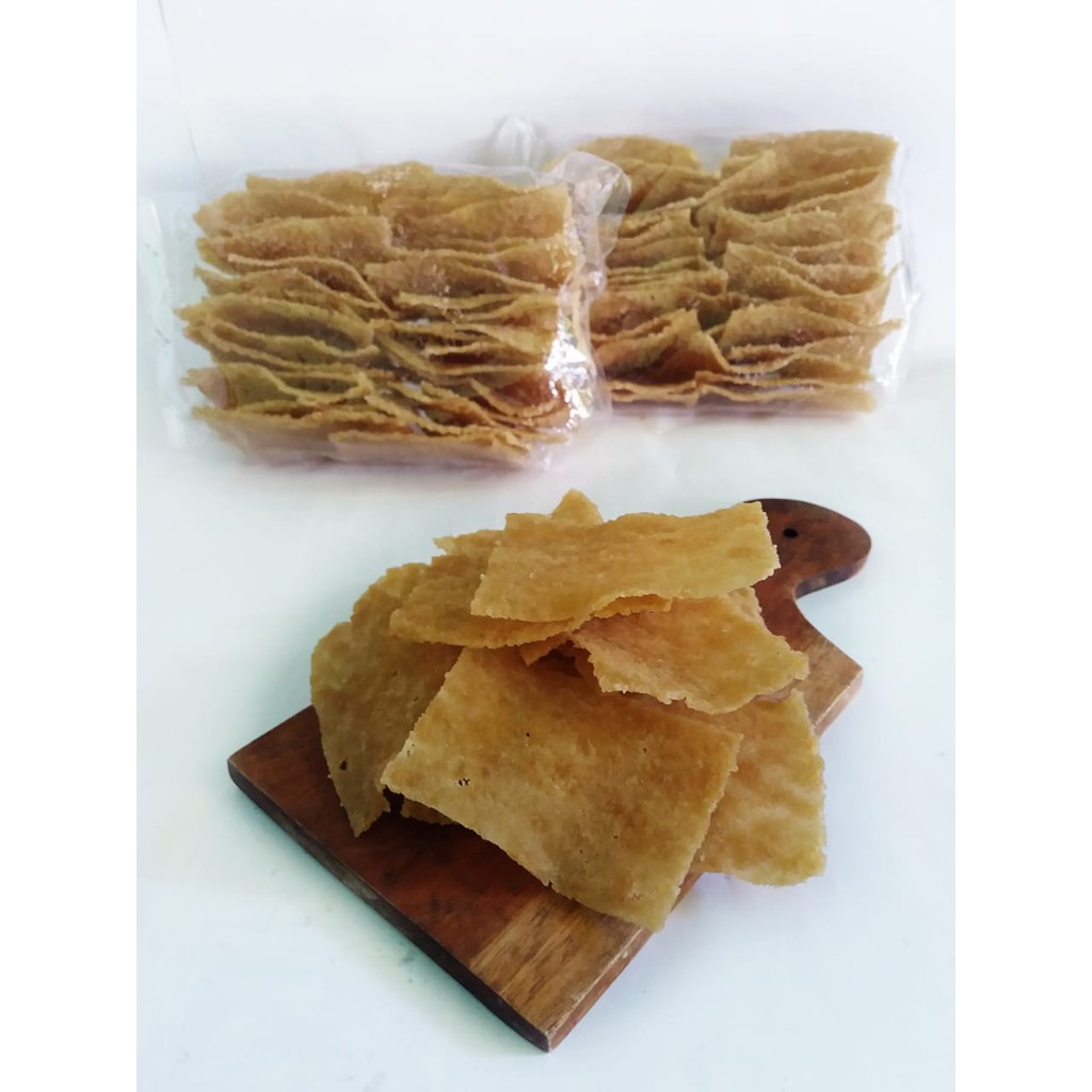 

[Good Deal] Kerupuk Puli/ Lempeng “Sriekandya” khas Magetan “Mentah” Gurih Renyah Enak 250 gr