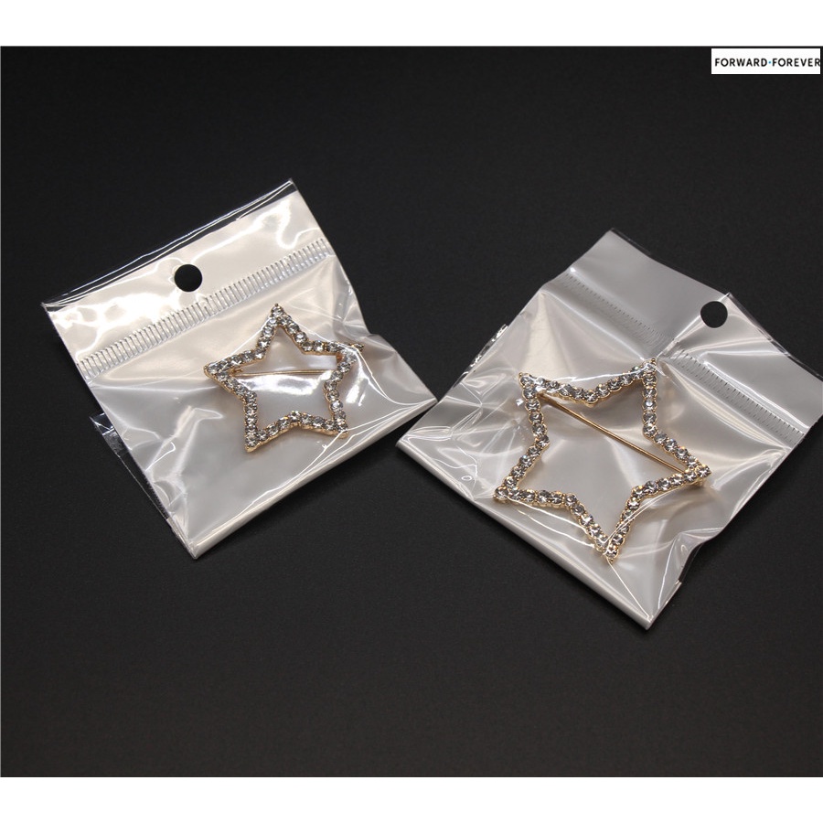 New star crystal pin Tudung safety pin M70023