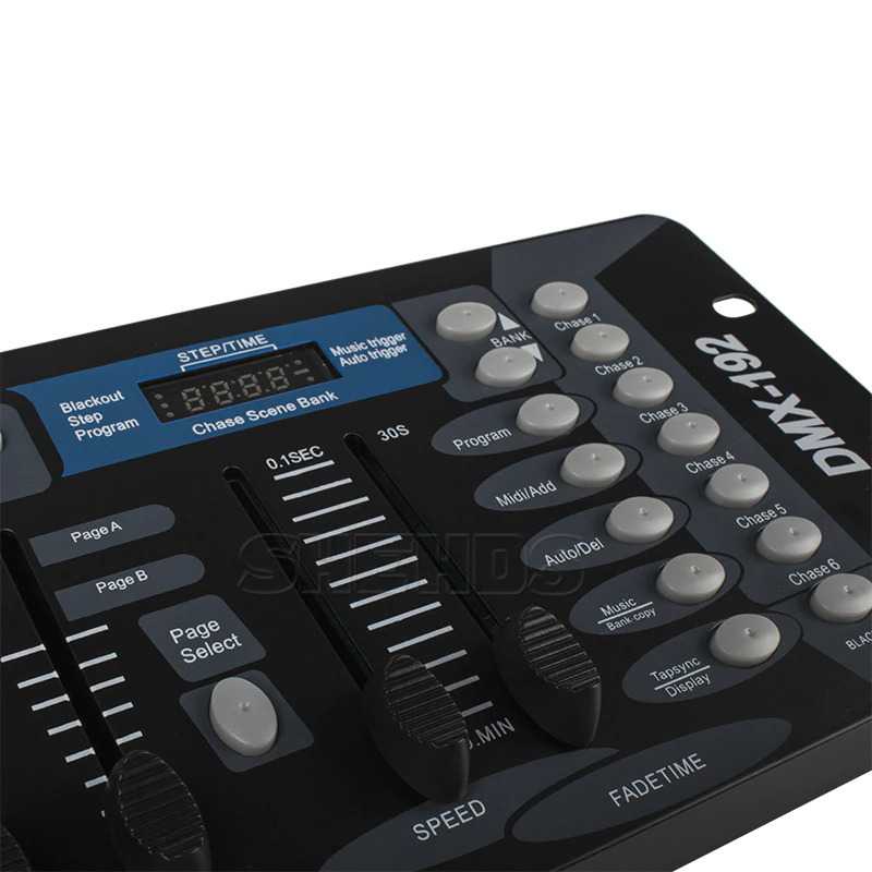 IDN TECH - SHEHDS Stage Lightning Controller DMX Console DJ 192CH - SHE-DMX512