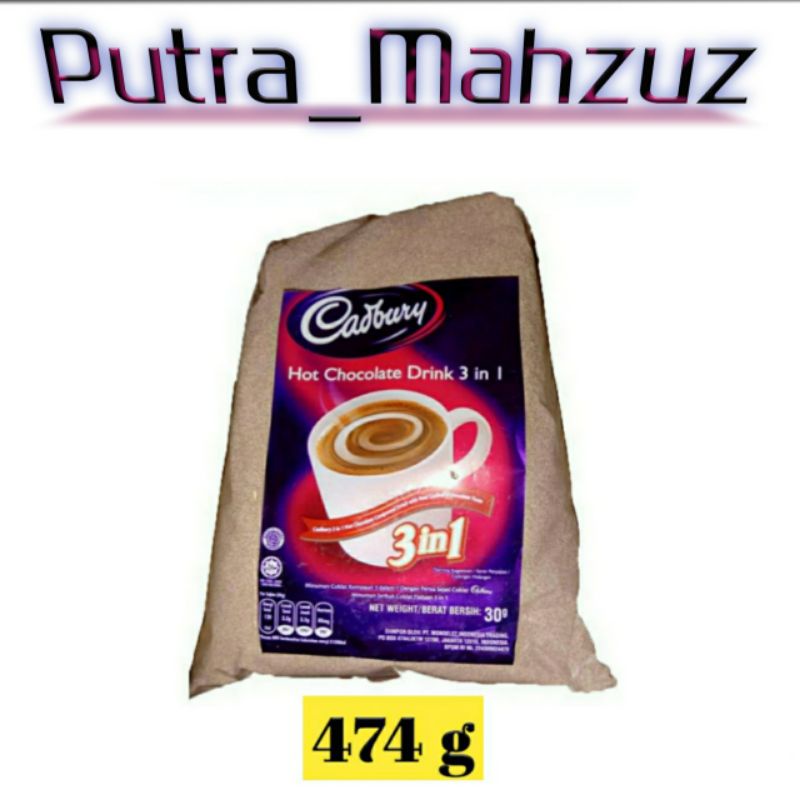 

Cadbury Hot Chocolate 3in1 (474 gr)