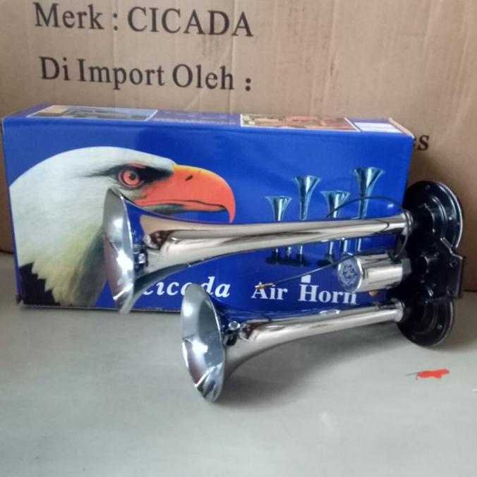 Airhorn/Air Horn - Klakson Angin 2 Corong Mobil Truck Cicada