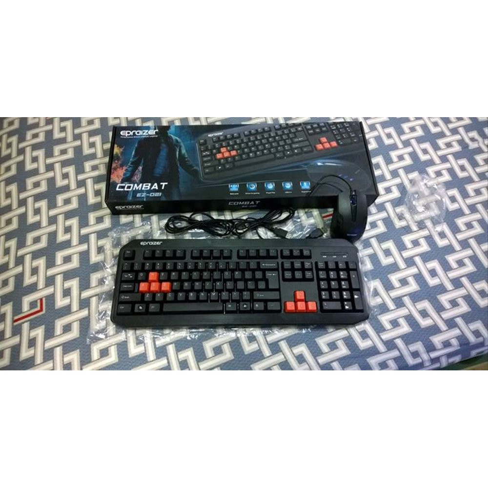 KEYBOARD MOUSE GAMING EPRAIZER EZ-021