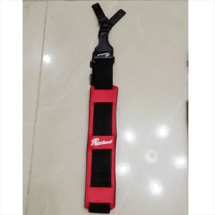 Terlaris strap gitar rockwell merah