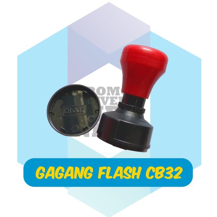 

Gagang stempel flash ukuran diameter 32mm