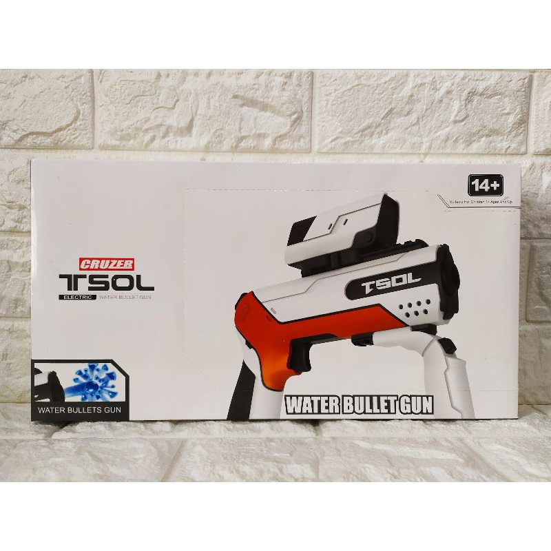 Cruzer Senjata Mainan Weapon-x Infinity Water Bullet Gun / Cruzer Tsol Water Bullet Gun / Pistol Tem