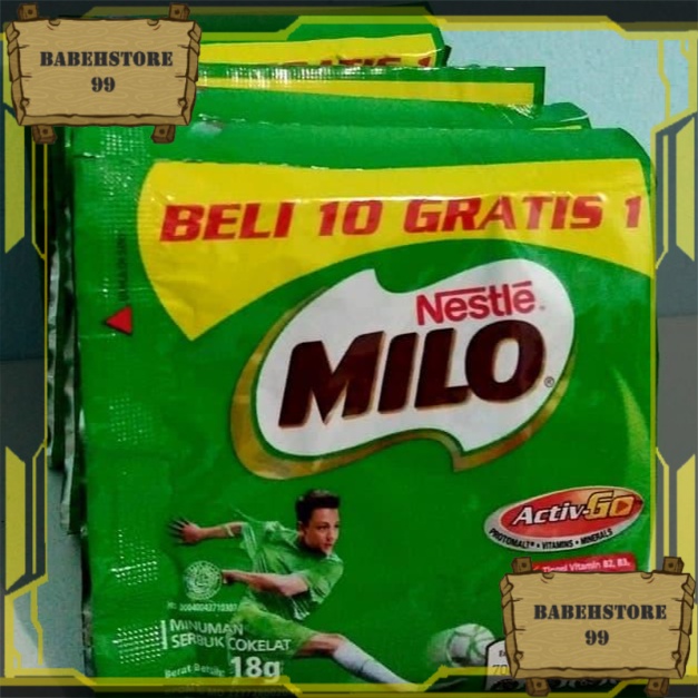 

MILO RENTENG 18g (11sachet)