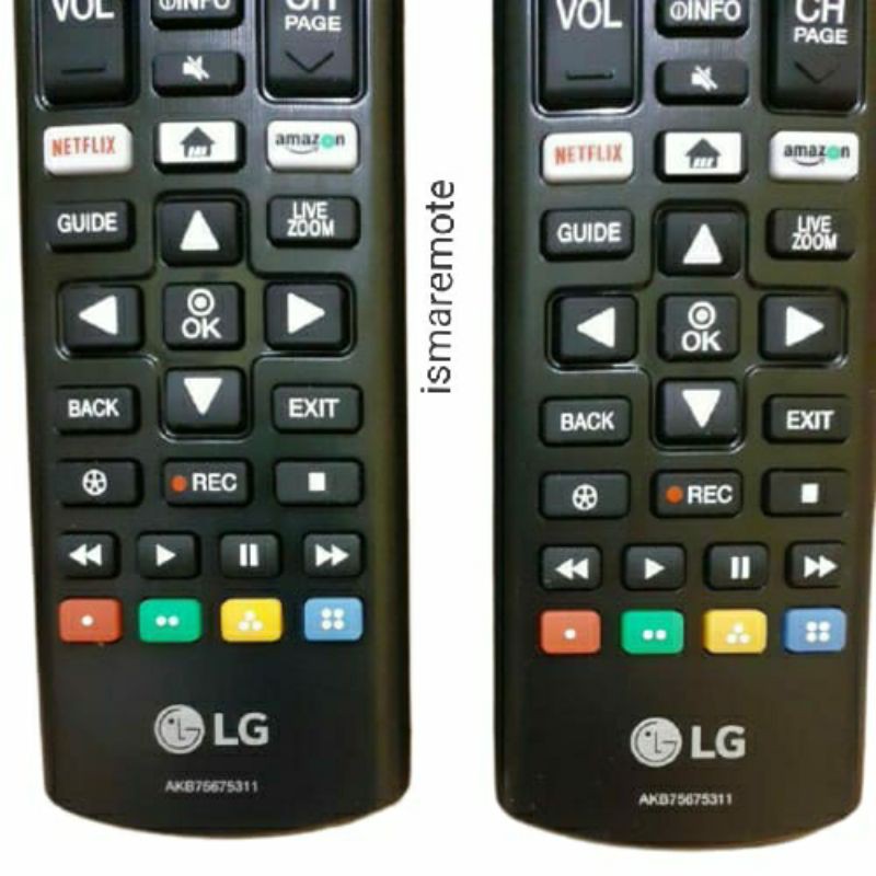 REMOTE REMOT TV LG LCD LED SMART TV NETFLIK AMAZONE ORIGINAL