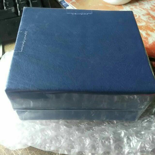 Jewelry Box | Kotak Perhiasan, Emas Antam & Accesories Biru Tua