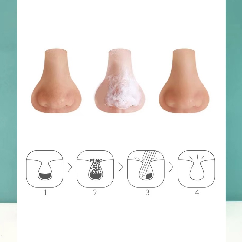 Silicone Finger Cleansing Brush Komedo Wajah Hidung/Pembersih Pori/Pembersih Komedo - Sikat Komedo T-Zone