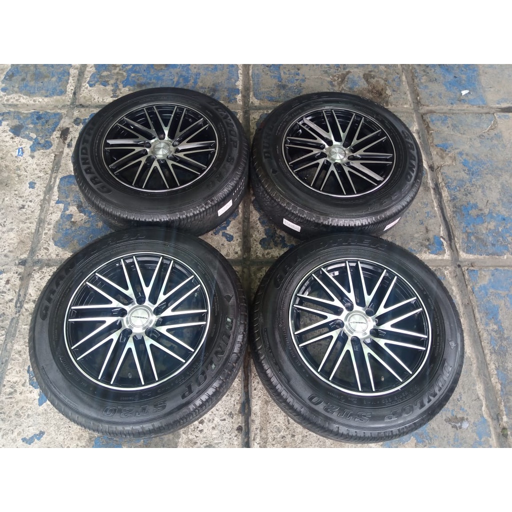 Jual Velg Mobil Bekas Racing Ring 16x7 Pcd 5x114 Seken Bekas Murah Plus Ban Shopee Indonesia 9196