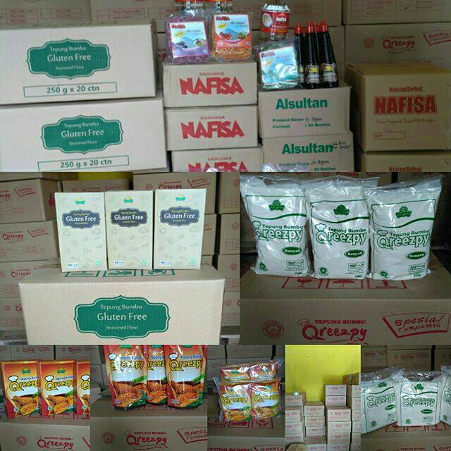 Tepung Bumbu Qreezpy kemasan 900 g