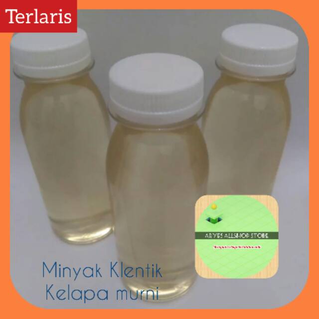 

Minyak Klentik kelapa, minyak murni kelapa 100 gr