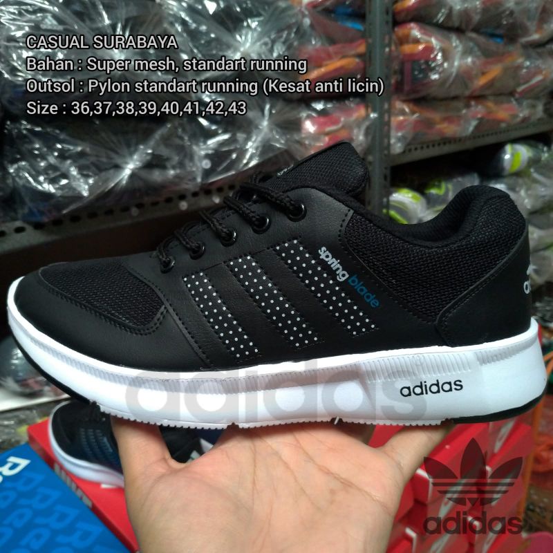 SEPATU ADS SPRINGBLADE HITAM PUTIH