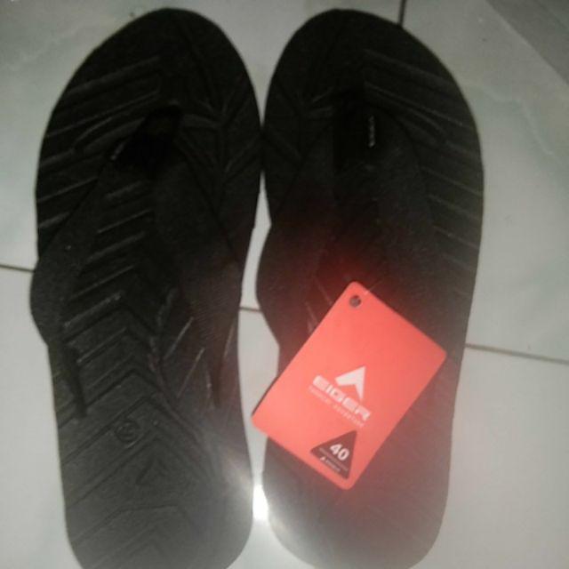  Eiger  Ugimba  Pinch  Strap  Sandal  Black Shopee Indonesia