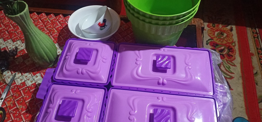 Mangkuk Kecil / Mangkok Plastik Kecil / Mangkok Ayam Jago Ls 10 Genki Market