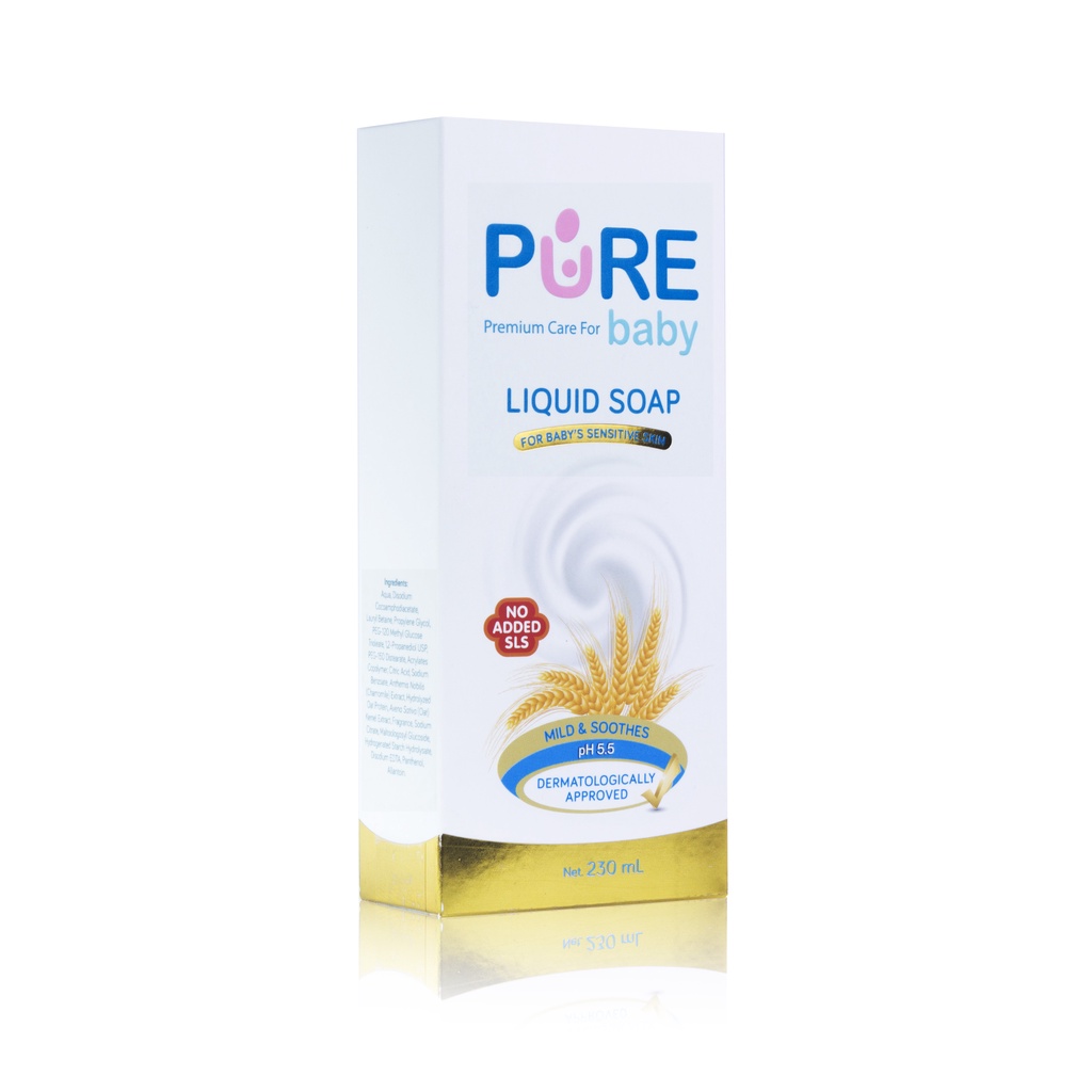 PURE BABY SENSITIV LIQUID SOAP 230ML