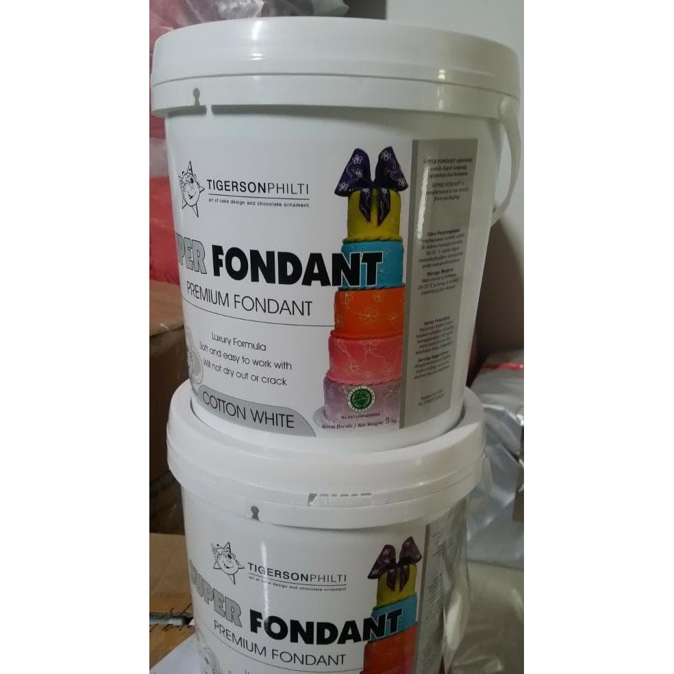 

Toko-Bahan-Kue- Fondant Merk Tigerson 1Pail -Terlengkap-Termurah-Dijamin.