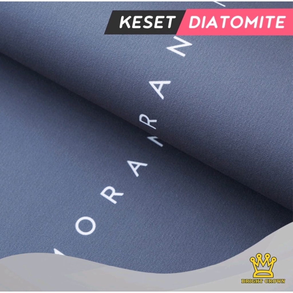 KD82 Keset Kaki Kamar Mandi Keset Diatomite Keset Lantai Anti Slip Serap Air Keset Kamar Tidur Keset Kaki Anti Bau Keset Anti Bakteri