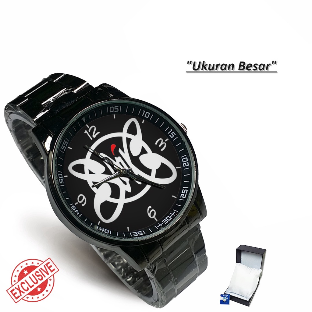 Jam Tangan Rantai Couple SLANK Motif 1