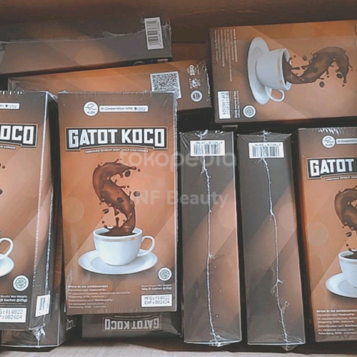 dR. Hen Gatot Koco Coffee Suplemen minuman pria - Sachet
