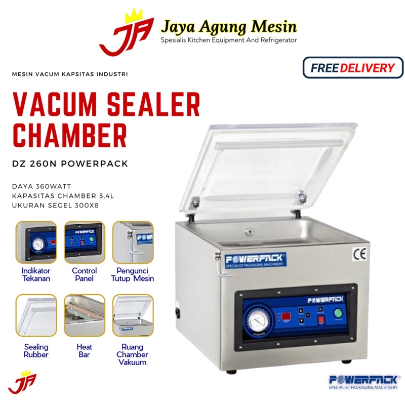 Jual Automatic Vaccum Sealer Powerpack Dz N Vacum Sealer Dz N Powerpack Indonesia Shopee