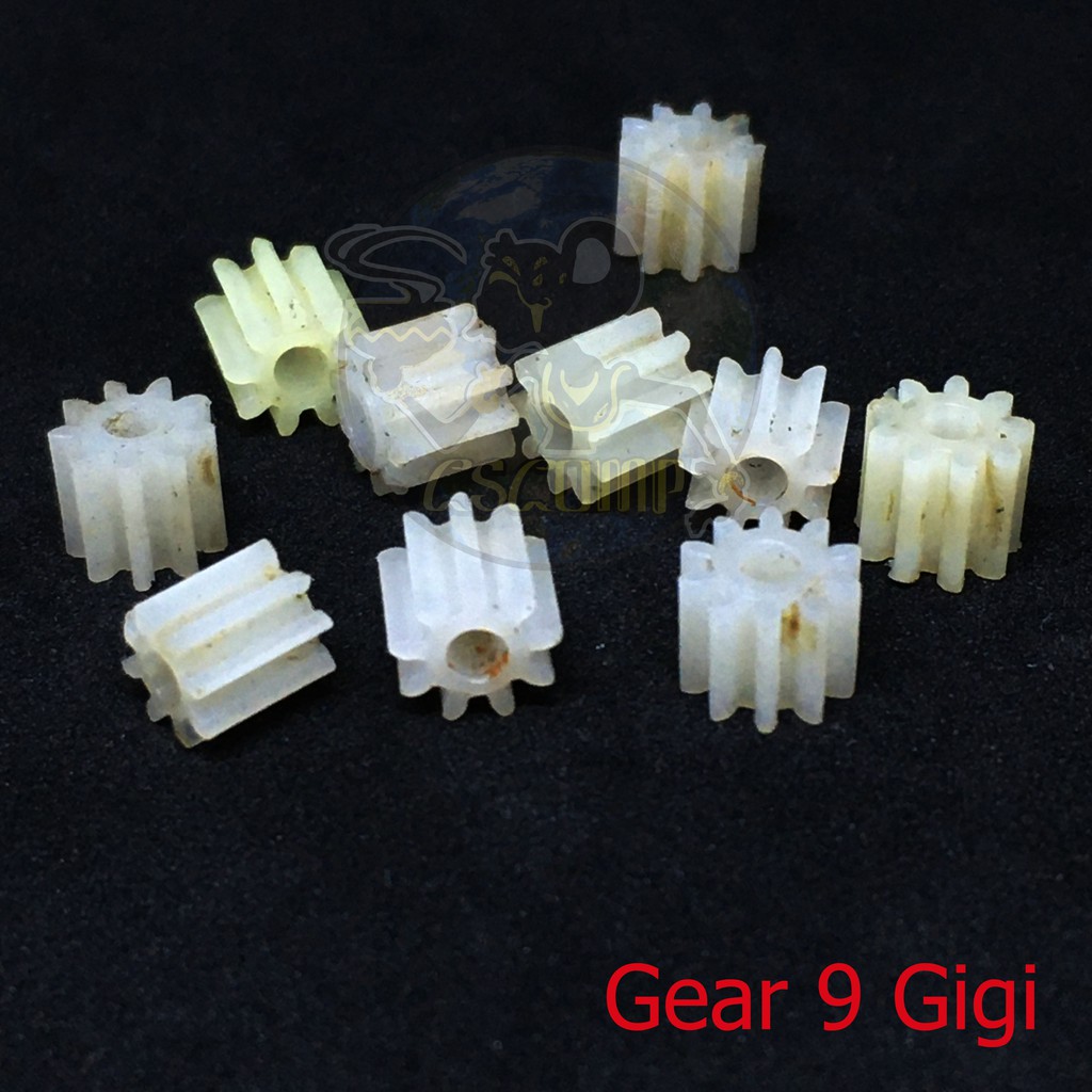 Paket 10 Pcs Gear Gir Dinamo Mainan Tamiya