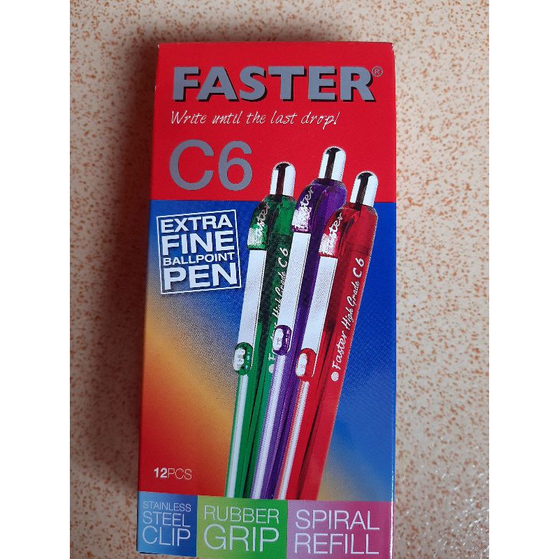 

Pulpen Faster C6 Original