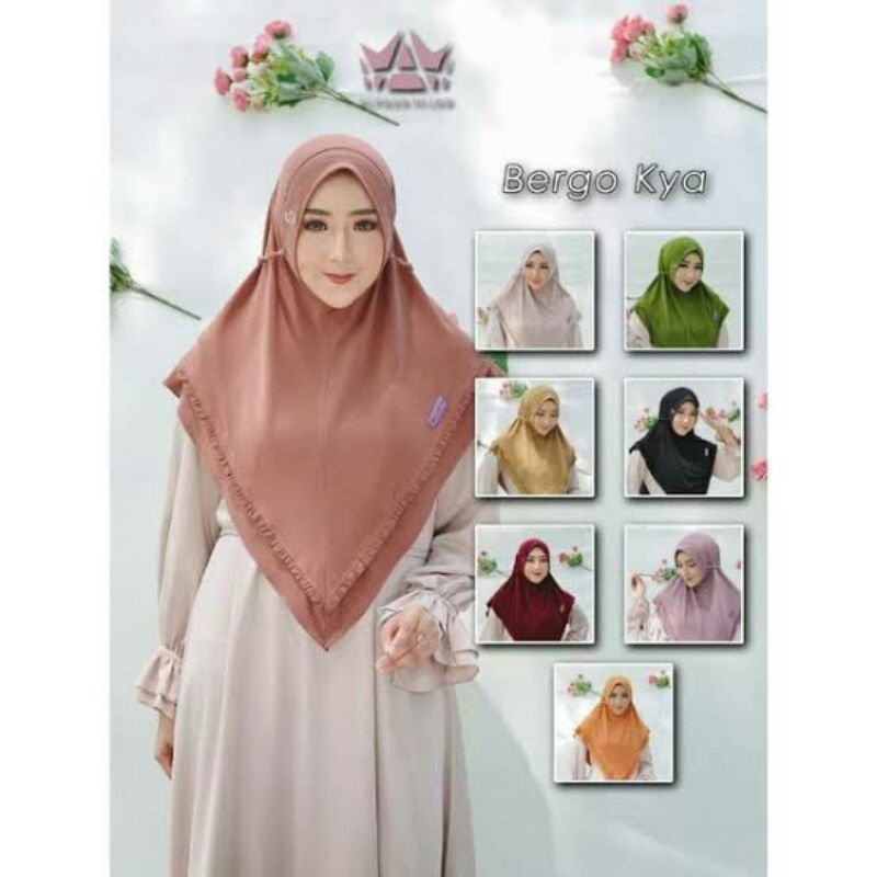 HIJAB INSTAN BERGO KYA BY ALFASA HIJAB ALFASA DAILY ORIGINAL