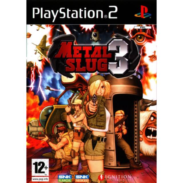 Nostalgia Kaset Game PS2 Murah Metal Slug 3