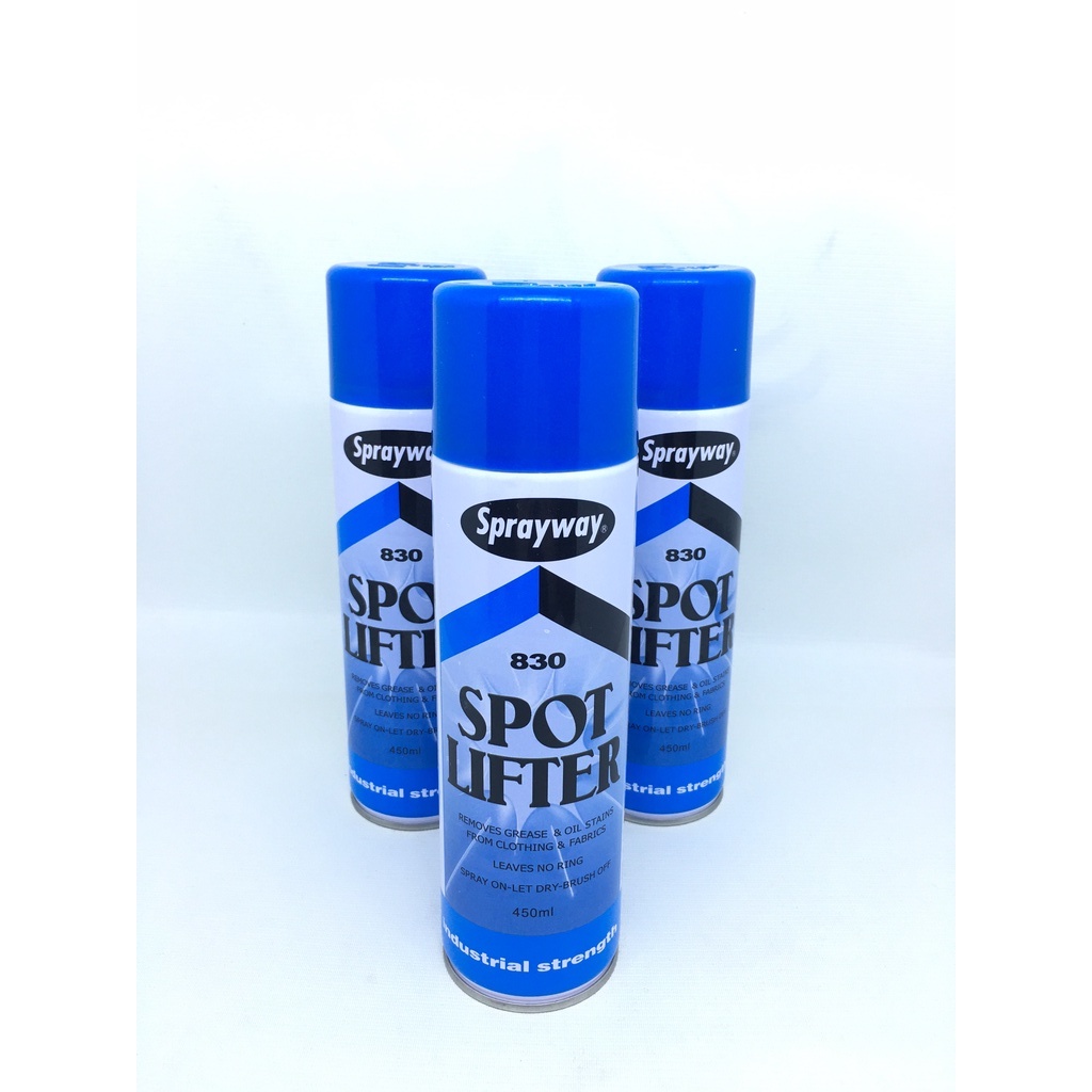 Sprayway 830 / 833 Spot Lifter / C-60 Solvent De-Greaser / No Fray Spray / No. 823 Fusing Machine Cleaner / 077 All Purpose Dry Lubricant &amp; Release Agent / No. 31 Crazy Clean / N0. 945 Silicone Spray