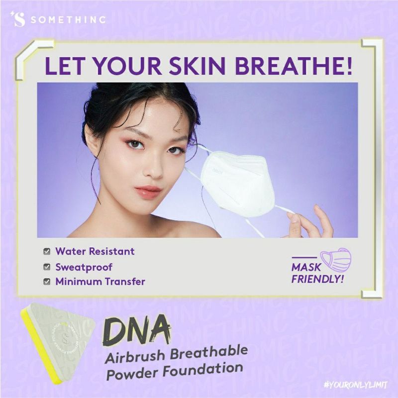 SOMETHINC DNA AIRBRUSH BREATHABLE POWDER FOUNDATION