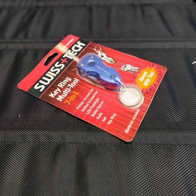 Swiss Tech Key Ring Multi Tool 7 in 1