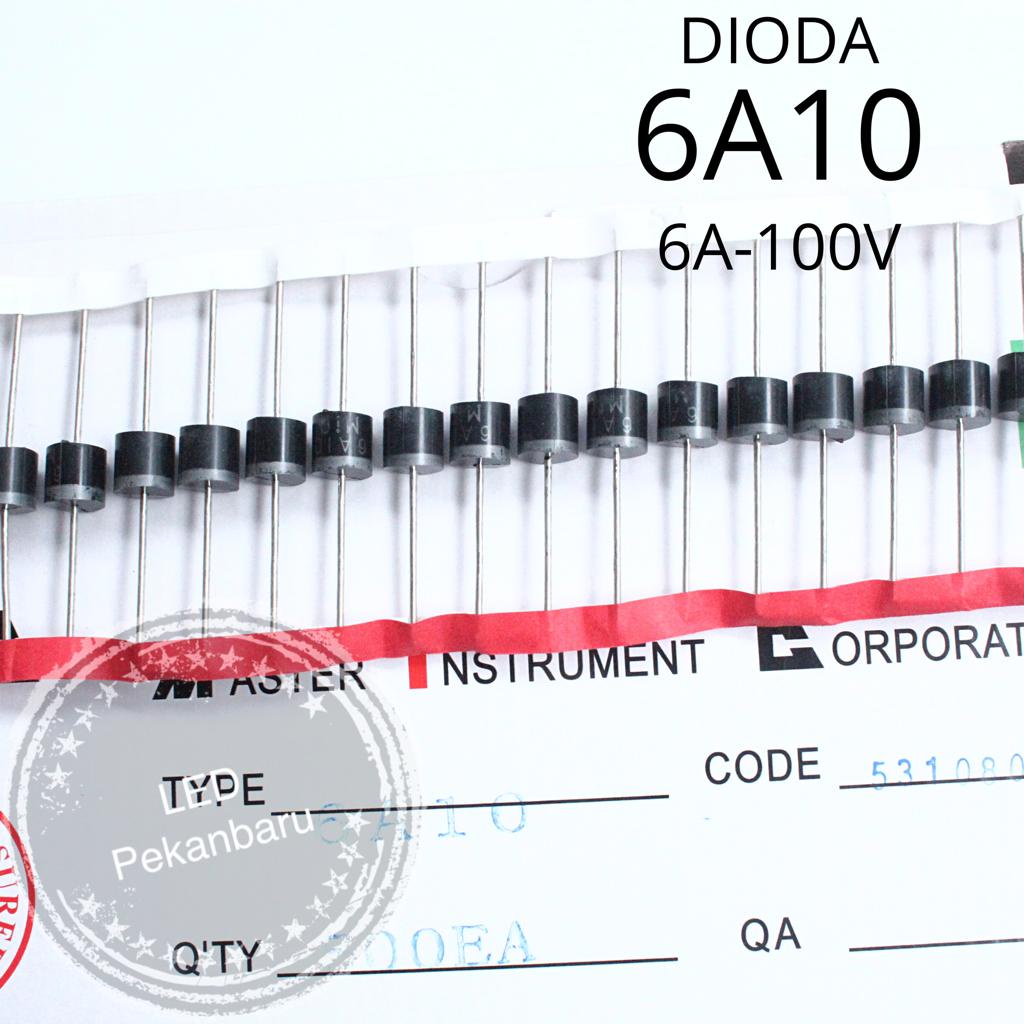 DIODA 6A10 MIC DIODE 6A 100V RENTENG
