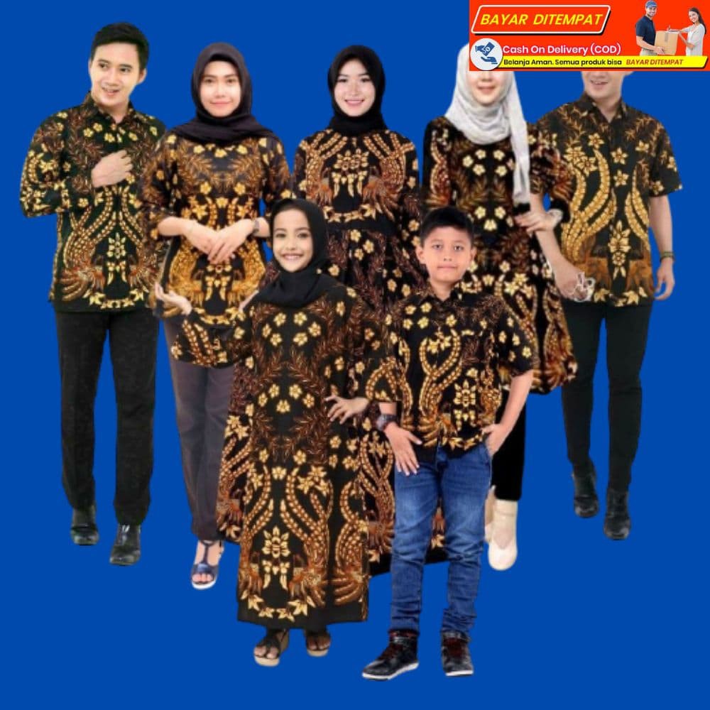 Couple Keluarga • Sarimbit Batik • TERLENGKAP • TERBARU • 100% Original