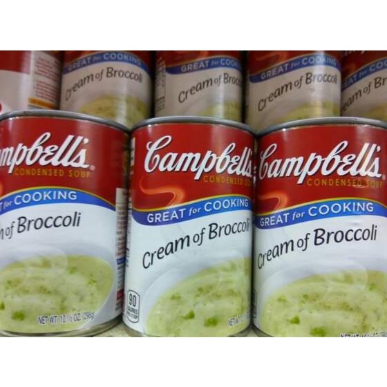 

CAMPBELL'S CREAM OF BROCCOLI