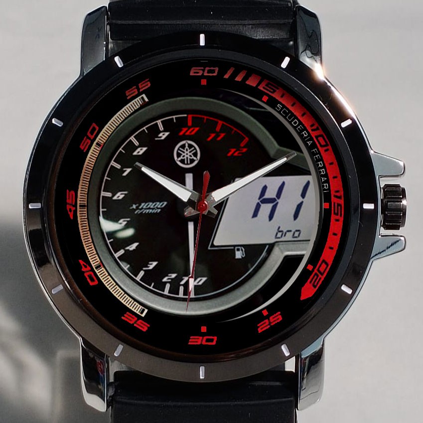 Jam Tangan Pria Custom Speedometer Yamaha Vixion Shopee Indonesia