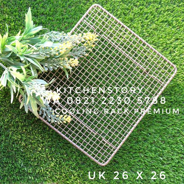 Jual Cooling Rack Gold Premium Import/ Pendingin Tatakan Kue Shopee