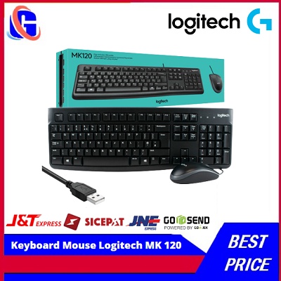 Keyboard Mouse Logitech MK 120