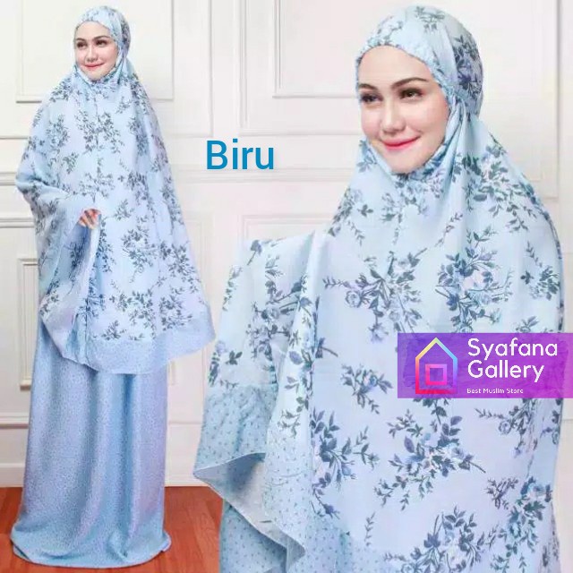 Mukena wanita Mukena Dewasa Rose Mery Katun Rayon Bali Keira Jepang Rosemary Shabby - Ungu, Utk Max 