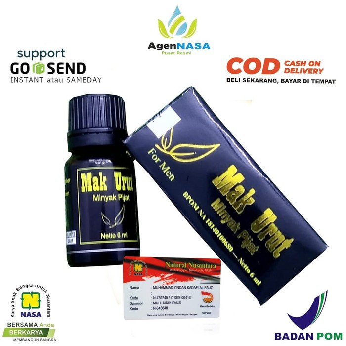 Mak Urut Natural Herbal Alami Asli Original Nasa Terlaris