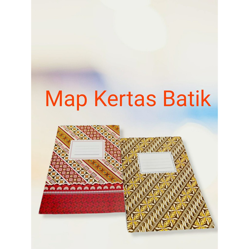 

Map Kertas Batik