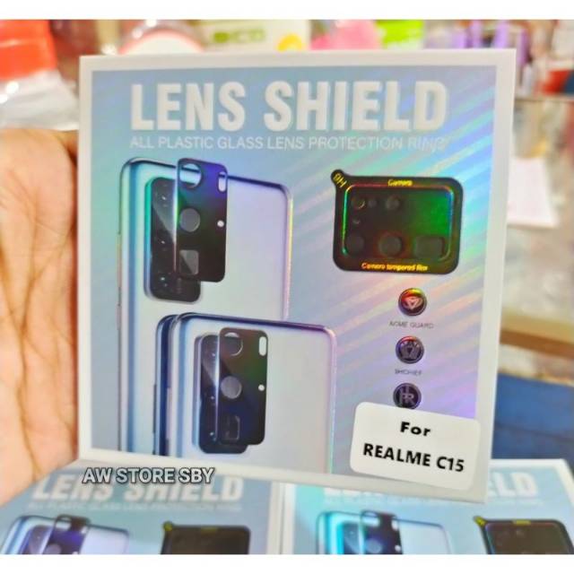 Pelindung Camera Anti Gores Kamera Realme C15 Glass super protector