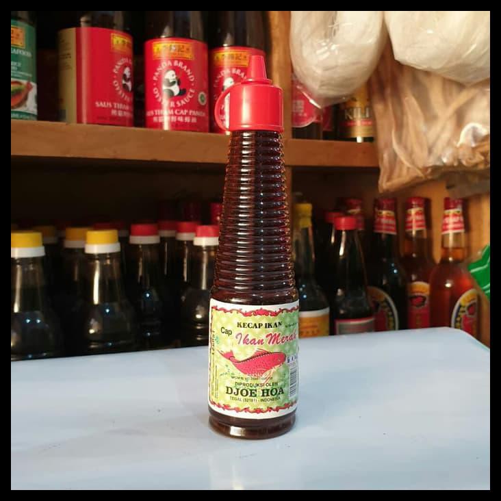 

Kecap Ikan Cap Ikan Merah Djoe Hoa 140Ml