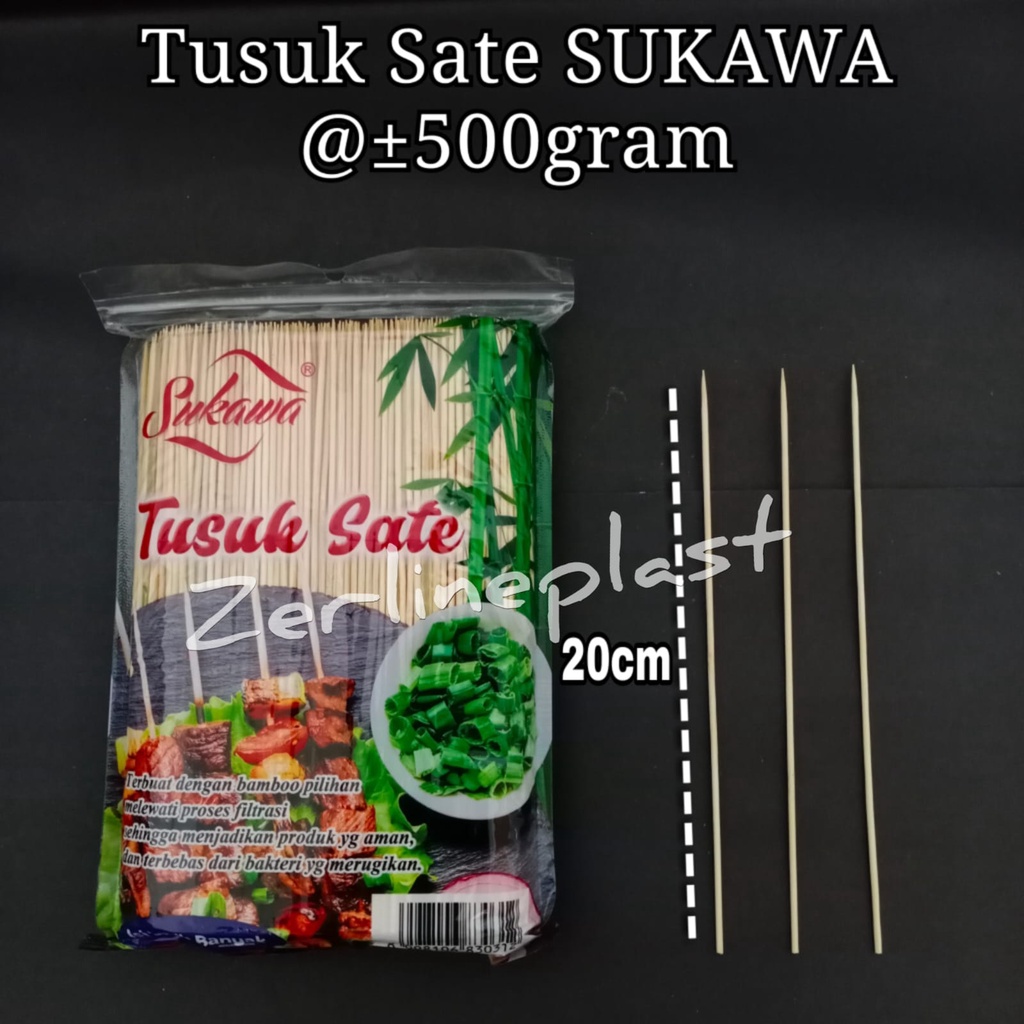 Tusuk Sate SUKAWA / Tusuk Bamboo @500grm