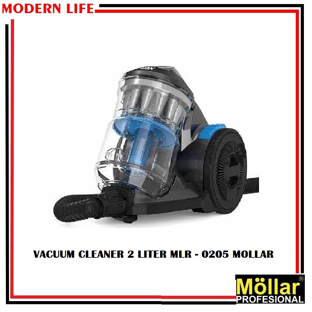 MOLLAR VACUUM CLEANER NEW MLR 0205 2 LITER PENGHISAP PEMBERSIH DEBU 2L