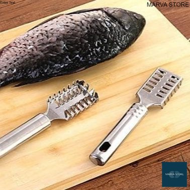- Pembersih Sisik Ikan Stainless Steel - Alat Pengupas Kerokan Sisik Ikan