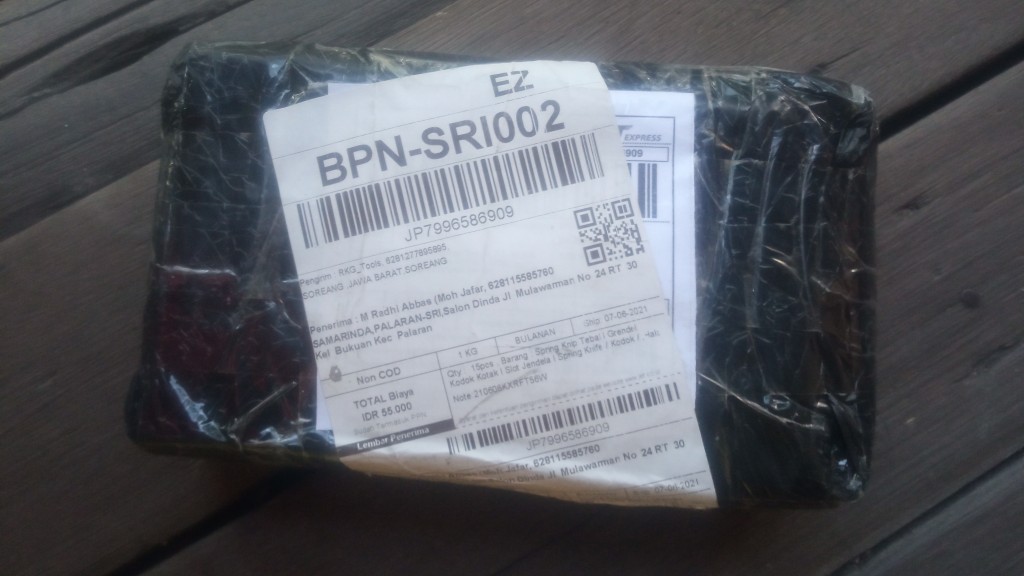 Spring Knip Tebal L Grendel Kodok Kotak L Slot Jendela L Spring Knife / Kodok / Kunci Vpr